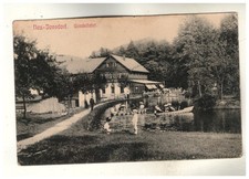 AK Neu Jonsdorf Gondelfahrt Zittau er Gebirge Oberlausitz 1909 (86)