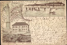 Vorläufer litho nordseebad - vorläufer,