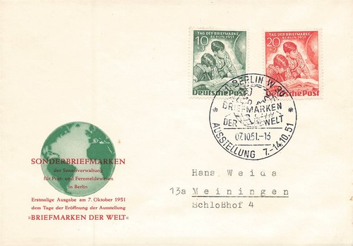 896768 berlin fdc - 896768), 80-81