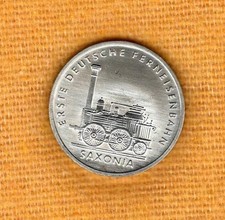 DDR 5 Mark , Saxonia 1988, Cu/Ni/Zk