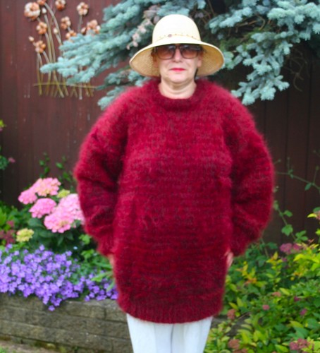 Brandneu handgestrickter luxus - brandneu,