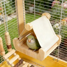 Vogelkäfig aus Holz mit