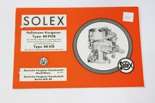 Solex  40 PICB / 40 ICB
