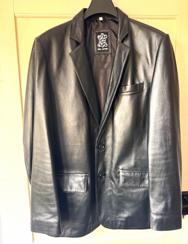 Herren lederblazer - herren, /