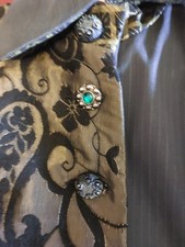 Desigual Mantel Braun Schwarz