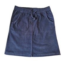 Damen rock dunkelblau feincord - damen,