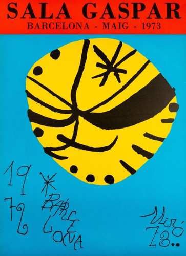 Joan miro galeria - galeria, 1973