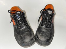 Power Safe Herren Sicherheitshalbschuhe Jens S3 Schwarz-Orange Größe 41
