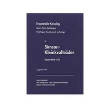 Ersatzteilekatalog Simson S50