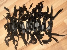 11 Stück 4-Punkt Kinnriemen