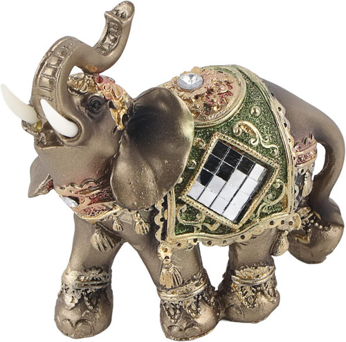 Lucky elephant statue figur - statue,
