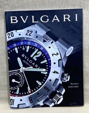 Bvlgari Uhrenkatalog 2002 2003