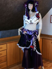  Bauchtanzkostüm Tribal 5 Teile  BH(85) Hose, Rock,kopfschmuk,Body Zustand: Neu