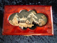 Korkschnitzerei Schmuckkasten