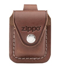 Zippo Ledertasche braun