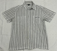 Southern Menswear Herrenhemd gestreift, Gr. 39/40, kurzarm