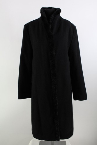 Milo coats schwarzer mantel - schwarzer,