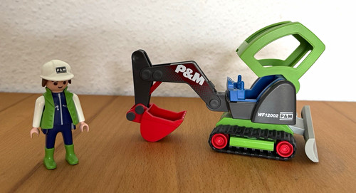 Playmobil mini raupenbagger - playmobil, mini-/raupenbagger