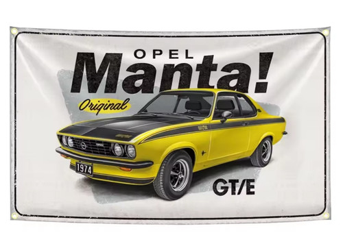 Opel manta racing banner - racing,