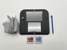 Nintendo 2DS Konsole Schwarz /