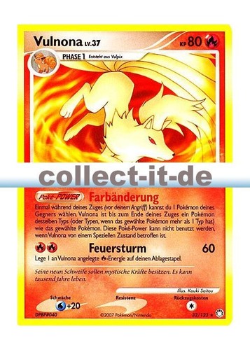 Pokemon 123 vulnona - -,