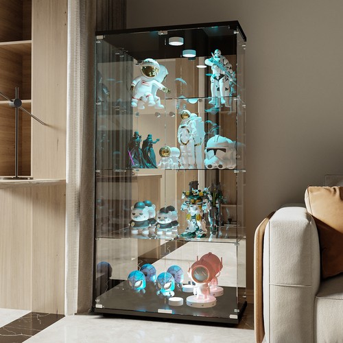 Glasvitrine standvitrine mit - glasvitrine,