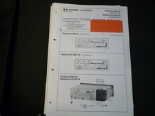Original Service Manual Schaltplan  Blaupunkt Freiburg SQR 39 Melbourne SQR 39