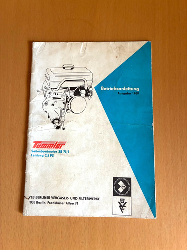 Tümmler seitenborder 1 - sb, 75/1
