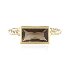Rauchquarz Goldplattierter