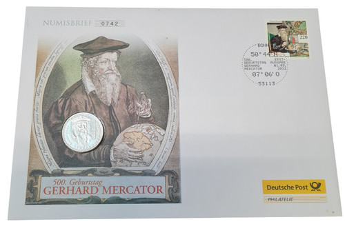 Brd deutschland numisbrief - brd, 5