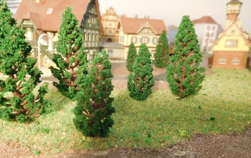 Dunkelgrüne tannen - 10,