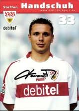 Autogrammkarte Fußballer