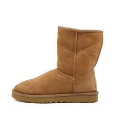 UGG Damen Classic Short Stiefel Braun Wildleder Mittel Fellgefüttert Boots EU 37