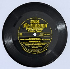 Peter Alexander + Freddy Quinn … Flexi Schallfolie das Beste SFM 7630