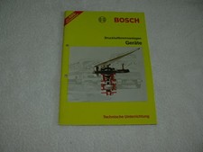Bosch Manual - Technical
