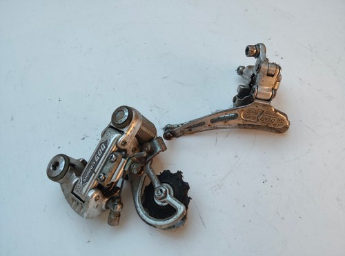 Schaltwerk paar shimano 600 - schaltwerk,