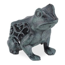Relaxdays Frosch Dekofigur