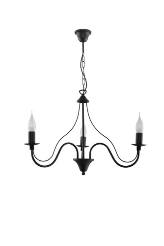 Rustikaler kronleuchter ø60cm - rustikaler,