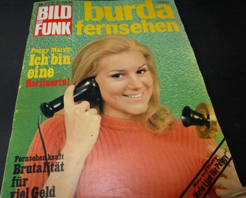 Bild und funk 1970 peggy - funk, nr.38/1970