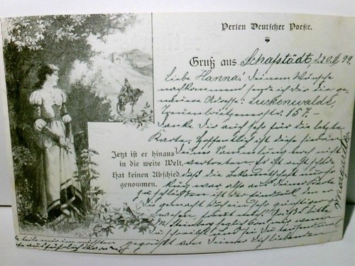 Gruss aus perlen deutscher - gruss,