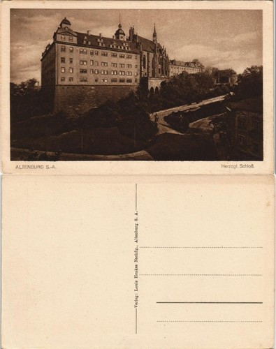 Ansichtskarte altenburg - ansichtskarte,