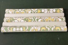 5 X Tapetenrolle Original 60er 70er Jahre Tapete unbenutzt Vintage Space Age