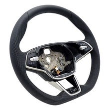 Sportlenkrad Multifunktion Travel Assist Škoda Fabia IV Karoq Leder gelocht