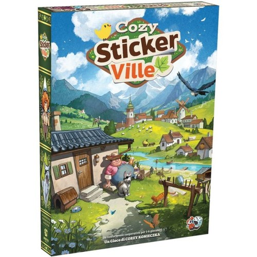 Cozy stickerville brettspiel - cozy,