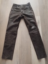GERICKE Braun Leder Jeans