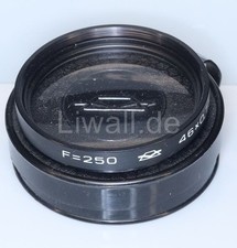 Vorsatzlinse f250 46x0 - f250, 46x0,75