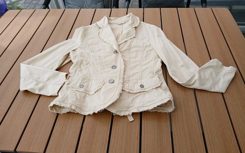 Jeansjacke beige jacke - beige,