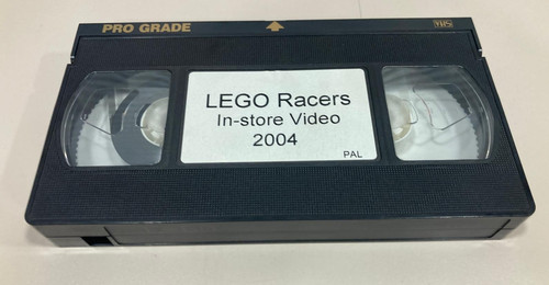 Lego racers vhs - lego, kassette