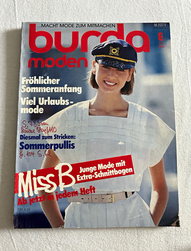 Burda moden juni 1984 - moden,