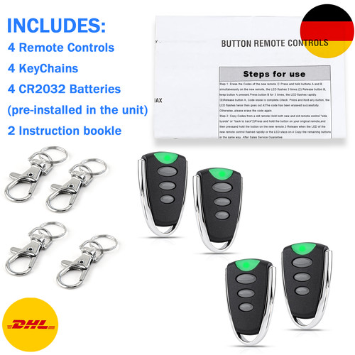 4stk handsender für - 4stk,